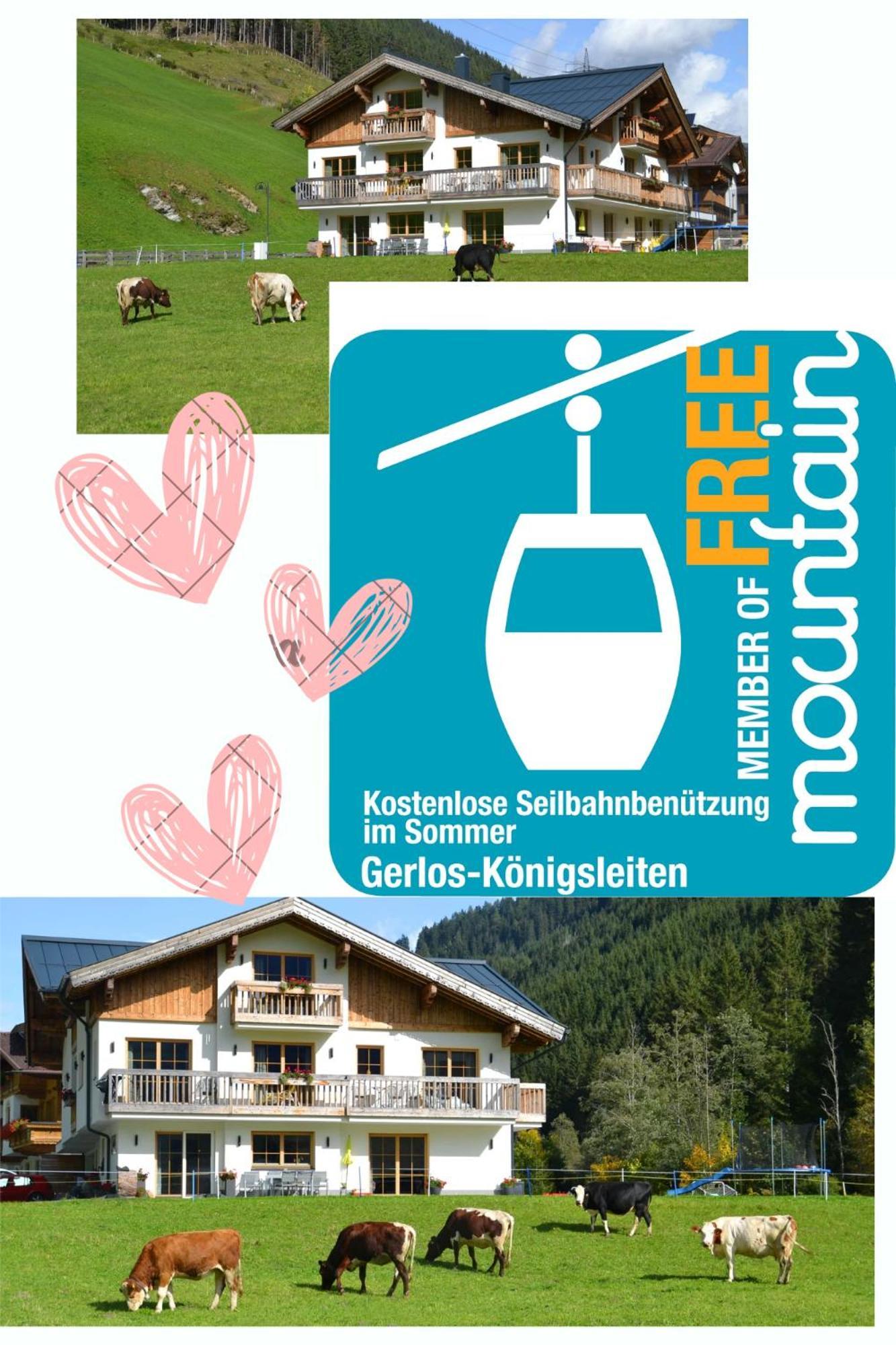 Appart Bergleben Gerlos Exteriör bild